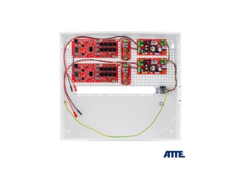 Zestaw buforowy do 16 kamer IP switch Po 16P+2G ATTE IPUPS-16-20-H