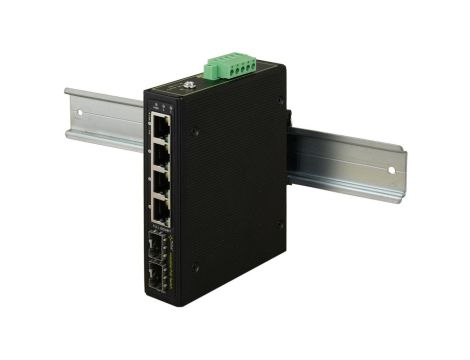 Switch przemysłowy ISFG64 PULSAR (4xPoE, 2xSFP)