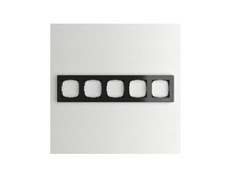 SINUM FG-05 Szklana ramka kolor czarny