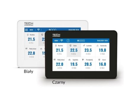TECH M-12 - Panel kontrolny do listwy L-12 przewodowy kolor czarny
