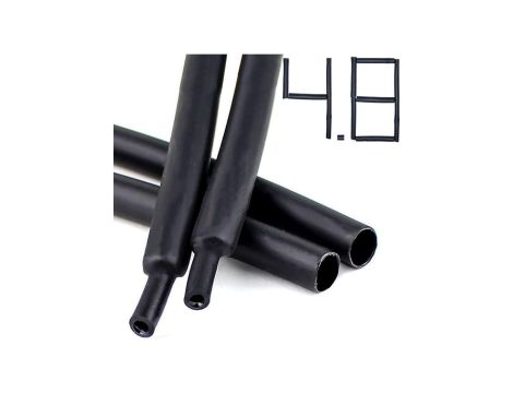 1M RURKA TERMOKURCZLIWA z KLEJEM GRUBA 4.8/1.6 mm