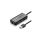Adapter sieciowy Ugreen 20264 RJ45 / USB-A 10/100Mbps HUB 3x USB-A 2.0 - czarny