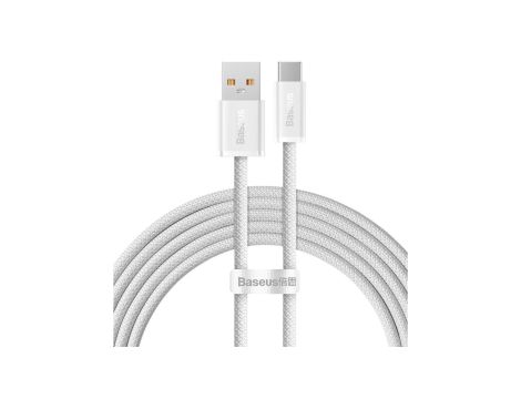 Baseus Dynamic Series kabel USB - USB Typ C 100W 2m biały (CALD000702)