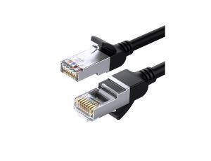 Kabel Ugreen NW101 50193 Ethernet Cat 6 U/UTP okrągły 3m - czarny