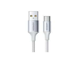 Kabel Ugreen US288 60131 USB-A / USB-C QC 3.0 3A 1m - biały