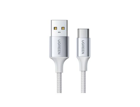 Kabel Ugreen US288 60409 USB-A / USB-C QC 3.0 3A 3m - biały