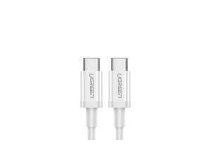 Kabel Ugreen US264 60518 USB-C / USB-C PD QC AFC 1m - biały