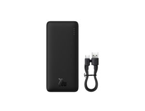 Powerbank Baseus Airpow 20W 20000mAh z kablem Baseus Simple Series USB-A - USB-C 50cm - czarny