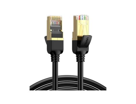 Kabel sieciowy Ugreen NW107 RJ45/Cat 7 F/FTP 5m - czarny