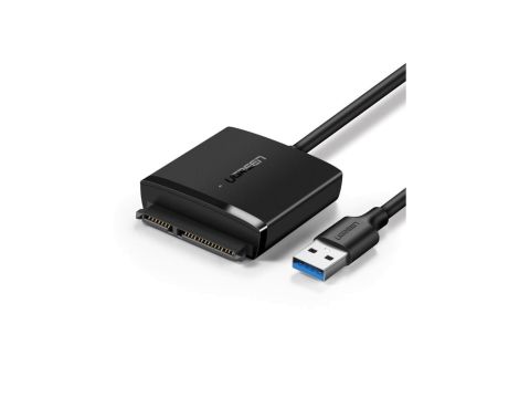 Ugreen adapter USB3.0 do dysku 2.5 / 3.5 SATA czarny (CM257)