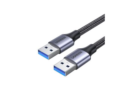 Ugreen kabel przewód USB - USB 3.0 5Gb/s 1m szary (US373)