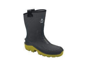 Obuwie bezpieczne półwysokie, kolor Szaro-żółty, rozmiar: 46, AETECS5GR46