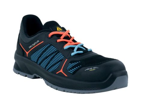 Półbuty z mikrofibry, TPU, dziane, kolor Czarno-niebieski, rozmiar: 40, CAMPISPSBL40