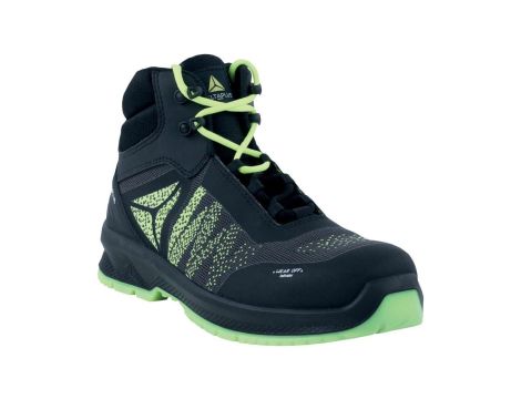 Trzewiki ze mikrofibry, TPU, dziane, kolor Czarno-żółty, rozmiar: 36, CIMASPSJA36