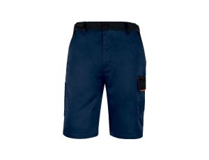 Bermudy Mach 1 z poliestru, kolor Granatowo-pomarańczowy, rozmiar: 3XL, M1BE2BM3X