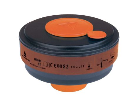 Filtry A2 do masek pełnotwarzowych M9200 I M9300, kolor Czarny, M9001EA2 /4szt./