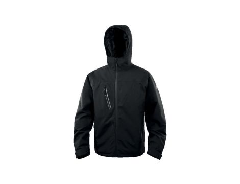 Kurtka z poliestru i elastanu, wodoodporna i oddychająca, 2 warstwy laminowane, kolor Czarny, rozmiar: XL, TATR2NOXG