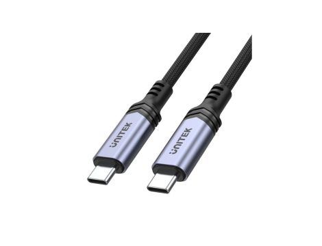 Kabel USB Unitek C14110GY-2M USB-C do ładowania PD 240W, 2metry