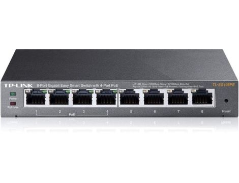 SWITCH TP-LINK TL-SG108PE