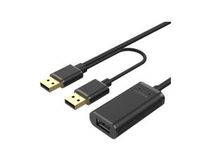 Kabel przedłużacz aktywny USB 2.0 A (wt / gn) 5m ze wzmacniaczem USB Unitek Y-277