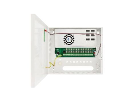 ZASILACZ IMPULSOWY STABILIZOWANY DO 16 KAMER HD Pulsar HPSDC-12V16X1A 12V/15A/161A/TOPIC