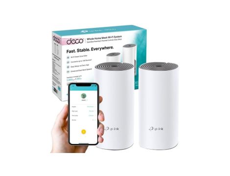 DOMOWY SYSTEM WI-FI MESH TP-LINK DECO E4 (2-pack)