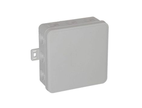 Puszka natynkowa pusta 12 wlotów VIPLAST V7 klik BIAŁA IP54 100x100x41mm 037-01