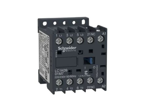 LC1K0901E7 Stycznik 3-biegunowy NO x3 Styki pomocnicze: NC 48VAC 9A 690V