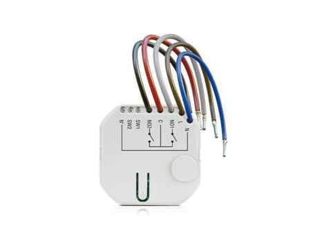 Bezprzewodowy dwukanałowy sterownik 230V AC ASW-210 Satel