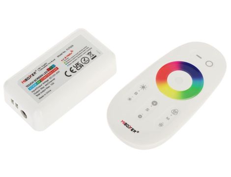 Sterownik oświetlenia LED Z PILOTEM FUT025 2.4 GHz, RGB 12... 24V DC