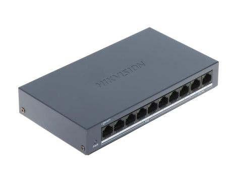 Switch PoE 8-portowy 100Mbps (niezarządzalny) DS-XS0110-P