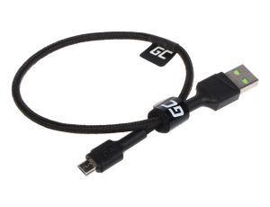 Kabel USB-A/USB-MICRO/0.3M-GC PowerStream 0.3m