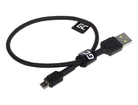 Kabel USB-A/USB-MICRO/0.3M-GC PowerStream 0.3m