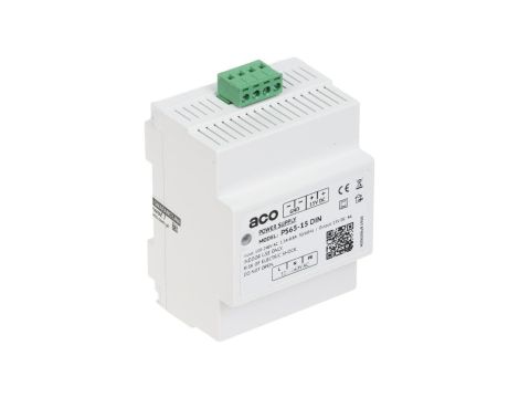 Zasilacz impulsowy na szynę PS65-15-DIN ACO