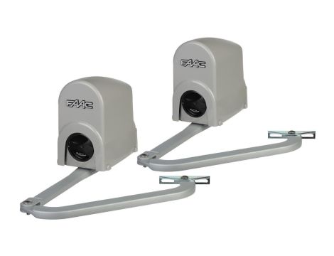 Napęd do bramy skrzydłowej FAAC-ENERGY-24V/KIT - zestaw do bramy dwuskrzydłowej