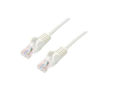 U/UTP5-CCA-150WH Patch cord U/UTP 5e linka CCA PVC biały 15m 27AWG