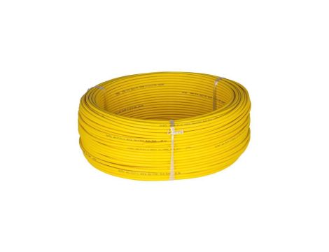 Przewód alarmowy YTDY 8x0,5 bezhalogenowy B2ca żółty Satec 100m