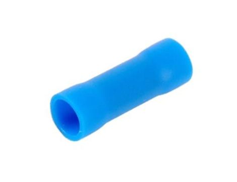 Tulejka izolowana złączka równoległa niebieska 100szt 1,5-2,5 KLPB