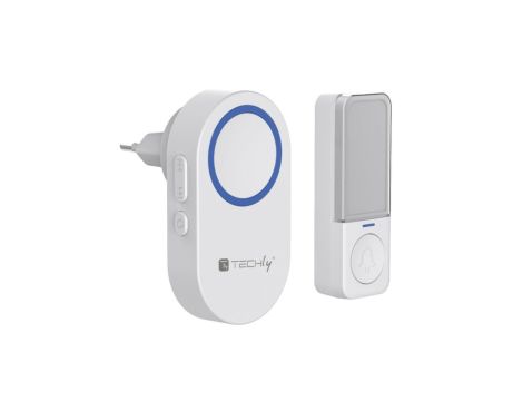 Dzwonek kinetyczny zestaw nadajnik i odbiornik, IP56, 180m I-BELL-RING05