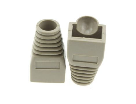 Osłonka wtyku RJ45 szara IWP-CBOOT-GRT /10szt./
