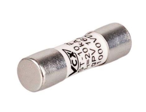 Wkładka bezpiecznikowa gPV 10x38 32A 1000V DC SILVER