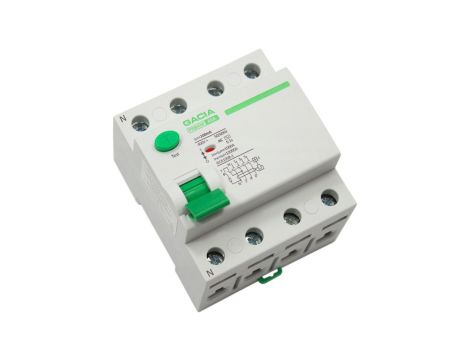 Wyłącznik różnicowoprądowy 4P 40A 10kA 30mA TYP A GACIA PR8HM
