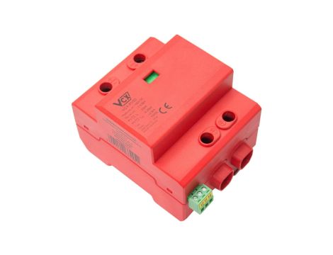 Ochronnik przepięć fotowoltaiczny ogranicznik DC klasy T1+T2 (B+C) 3P 1500V 12,5 kA