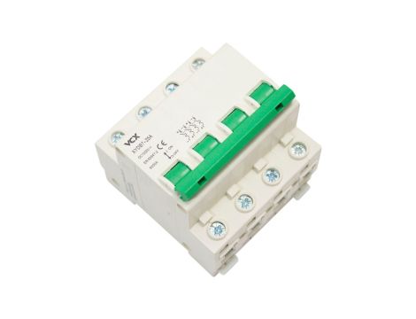 Wyłącznik nadprądowy DC 4P C 20A PV 6kA XYDB7 4P DC C 20A