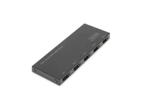 Splitter HDMI Rozgałęźnik 1x wejście / 4x wyjście 4K@60 Ultra HD DIGITUS DS-45323