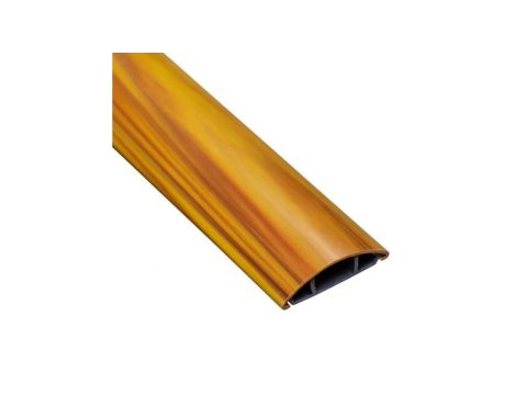 Listwa maskująca przewody TV maskownica uniwersalna napodłogowa naścienna 50x15mm drewno jasne 2m