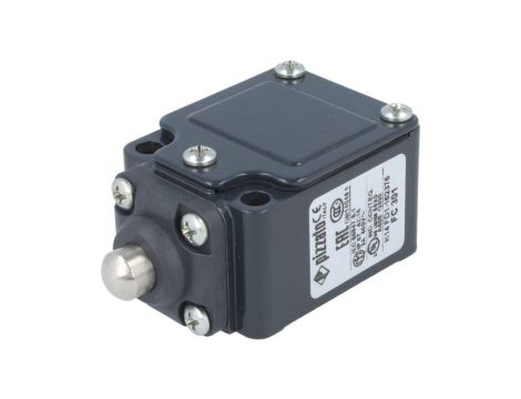FC301 Wyłącznik krańcowy trzpień Ø10mm NO + NC 6A PG11 IP67