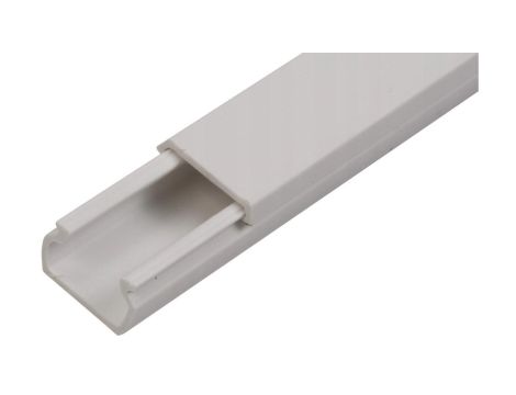 Listwa elektroinstalacyjna kanał kablowy LST 40x25mm korytko z pokrywą i taśmą montażową 2-stronną / 2 m /