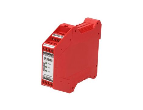 CS-AR-08V024 Moduł: przekaźnik bezpieczeństwa 24VAC 24VDC na szynę DIN