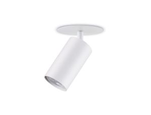 Oprawa podtynkowa / tuba Maclean, punktowa, okrągła, aluminiowa, GU10, 55x100mm, kolor biały, MCE364 W